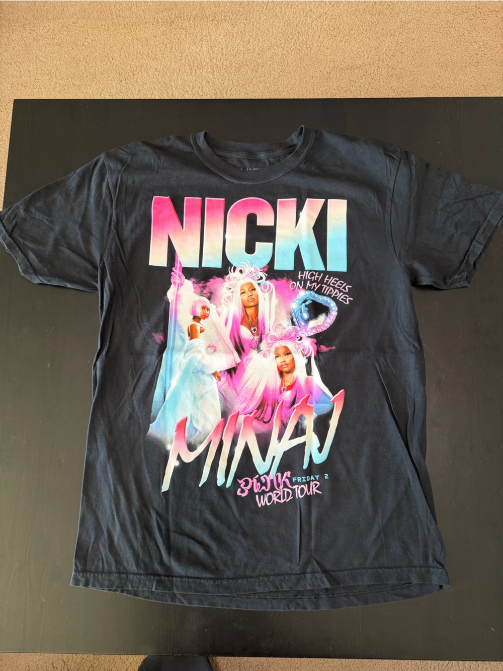 Nicki Minaj Concert Tour Graphic T-Shirt